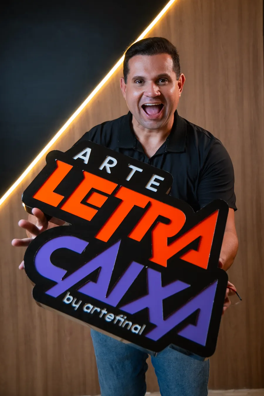 Letra Caixa e Letreiro — Arte Final Brasil